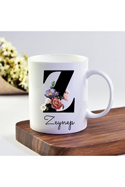 HobiShop Zeynep Isimli Z Baş Harf Kupa Bardak