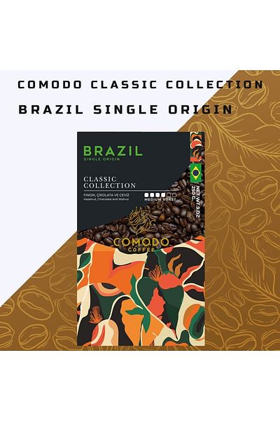Comodo Coffee Brazil Premium Gold Selection Filter Coffee 250 gr