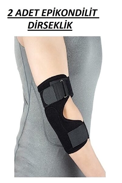 Rotantix 2 Adet Epikondilit Dirseklik Tenisçi Dirseği Bandı / Epikondilit Ban...