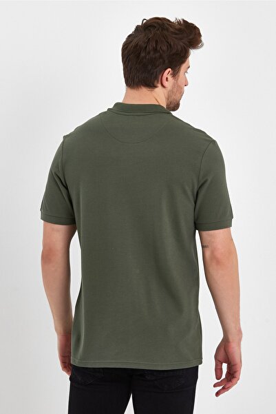 UOMOPARK Ανδρικό μπλουζάκι με κανονική εφαρμογή 2127 Custom Collection Polo Neck