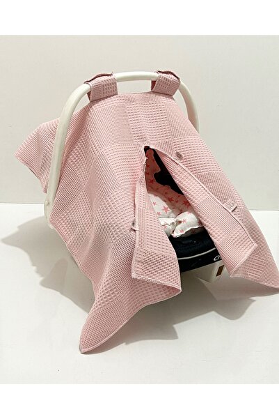 Babycitytr BABYCİTY %100 PAMUK ÇOK AMAÇLI PETEK PİKE PUSET ÖRTÜSÜ & MİNDERİ