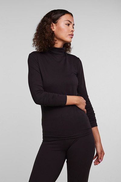 PIECES 17120376 T-Shirt Schwarz