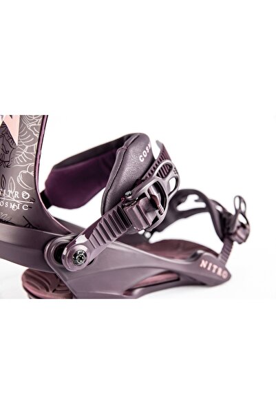 Nitro Snowboards Cosmic Plum Vines Snowboard Bağlaması