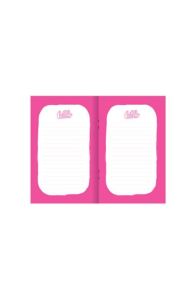 KESKİN COLOR Lol Omg Unlocked Sharp Color Keepsake Book - 14X20Cm, 104 Sheets, Mixed Color 1 Piece