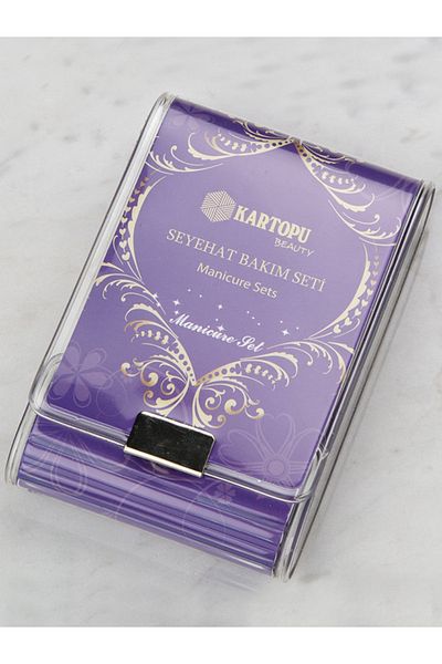 Kartopu Purple Travel Care Set - K 01610007