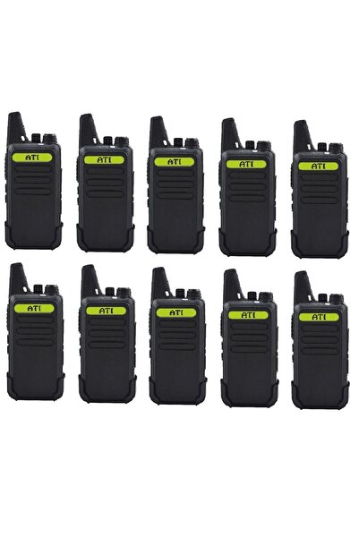 ATI 10'lu Pmr 446 Türkçe Konuşan El Telsizi Wln