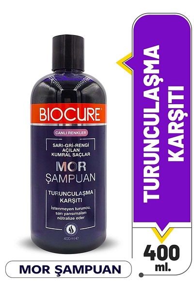 Biocure كريم العناية بالشعر بالبرتقال الأرجواني - شامبو + بوتوكس كيراتين، تصفيف إضافي