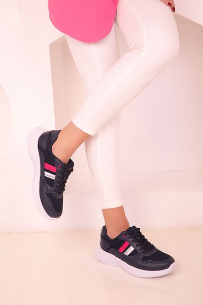 SOHO Navy Blue Women's Sneakers 18259