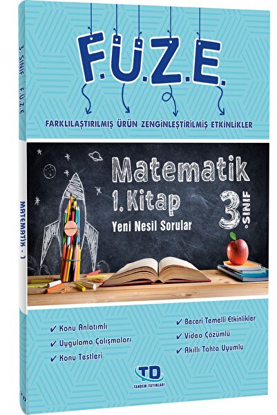 Tandem Yayınları 3. Sınıf Füze Matematik Soru Bankası 1. Kitap