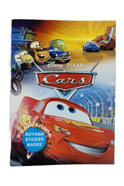 Cars 3-in-1 Activity Book Coloring Book + Mask + Sticker