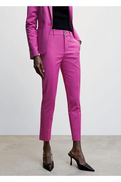 MANGO Woman Pantaloni skinny din stofa