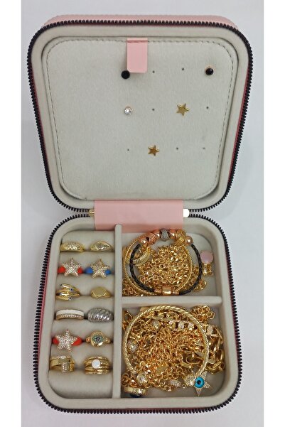 Moda fiesta Μεσαίου μεγέθους (15×15) Organizer Κουτί αποθήκευσης κοσμημάτων Τ...