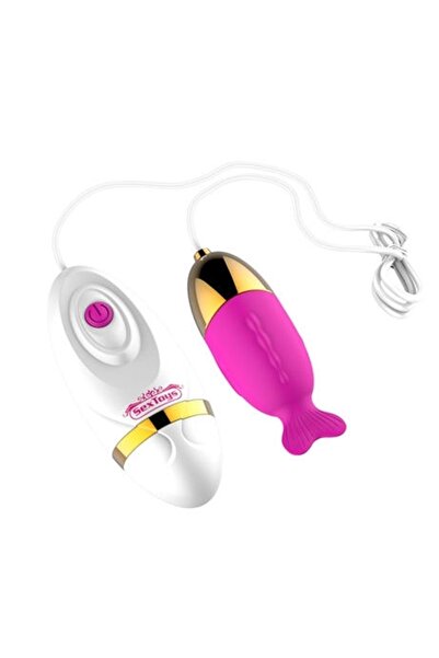 Vibrating Egg Balık Mini Vibratör Pembe