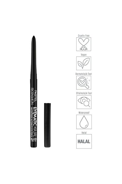 Pastel Profashion Eyematic Kajal Waterproof Eye Pencil