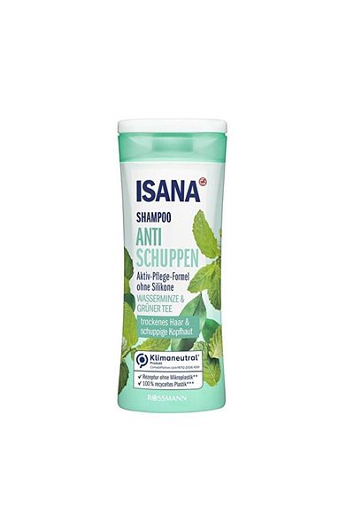 ISANA 300 ml Water Mint and Aventurine Shampoo