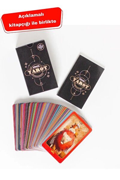 printkonsept Güncel Tarot Kartı, Açıklamalı Kitapçığı Ile Birlikte Tarot Serü...