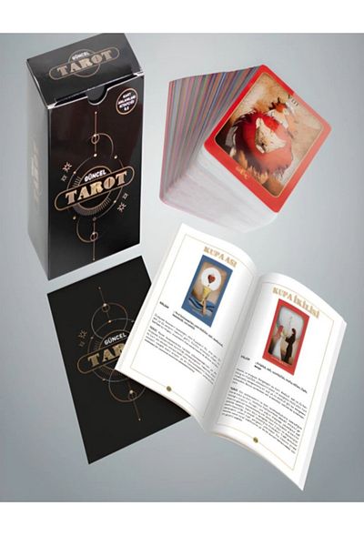 printkonsept Pack of 2 Our Current Tarot Cards Capture a Unique Experience with Annotated Booklet