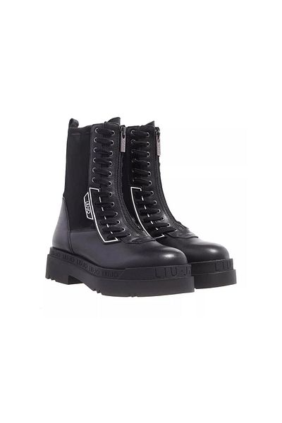 Liu Jo Liu Jo Black Booties Womens Shoes