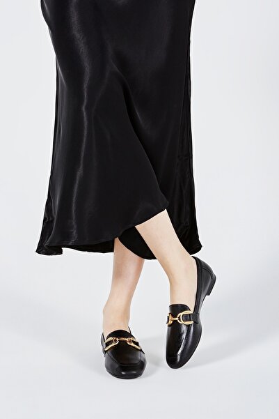 Valmenti Agathe Жіночі чорні лофери з натуральної шкіри