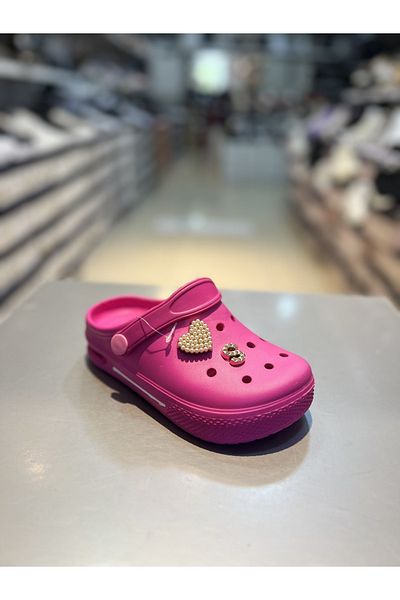 Akınal Bella Luminous Filet Air Sole Stone Children's Slippers