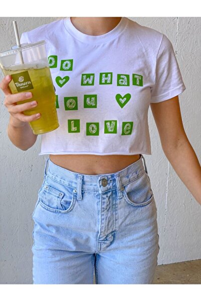 Jose Clothing ΓΥΝΑΙΚΕΙΟ ΛΕΥΚΟ ΕΚΠΤΩΜΕΝΟ ΣΩΜΑ ΚΟΝΤΟΜΑΝΙΚΙ CROP TOP