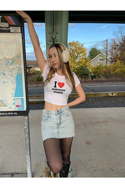 Jose Clothing ΓΥΝΑΙΚΕΙΟ ΛΕΥΚΟ ΕΚΠΤΩΜΕΝΟ ΣΩΜΑ ΚΟΝΤΟΜΑΝΙΚΙ CROP TOP