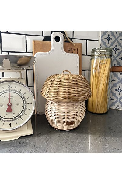 Gui Home Wicker Cork Basket
