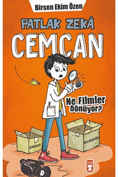 Timaş Çocuk Patlak Zeka Cemcan - Ne Filmler Dönüyor (Fleksi Cilt)