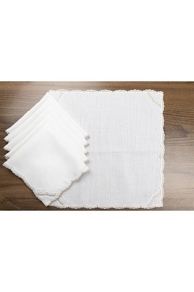 Mikasa Moor Χαρτοπετσέτες Magnolia 6 τεμαχίων 40εκ