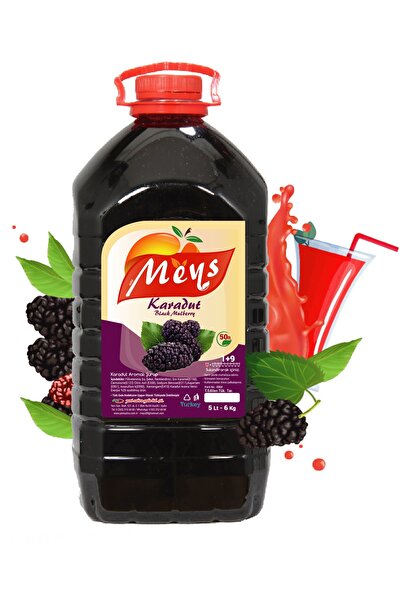Meys Karadut Aromalı Konsantre Meyve Suyu, 5 litre X 4 Adet Koli