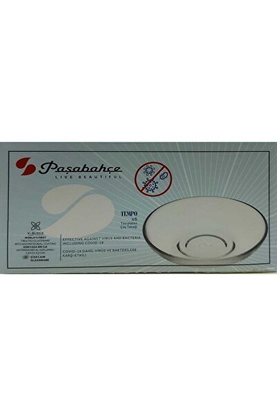 Paşabahçe V-block Covid-19 Dahil Virüs Ve Bakterilere Karşı Etkili Çay Tabağı