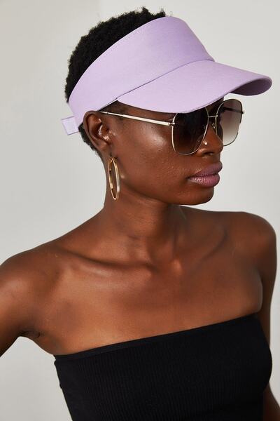 EKstore قبعة تنس واقية من الأشعة فوق البنفسجية للجنسين باللون الأسود