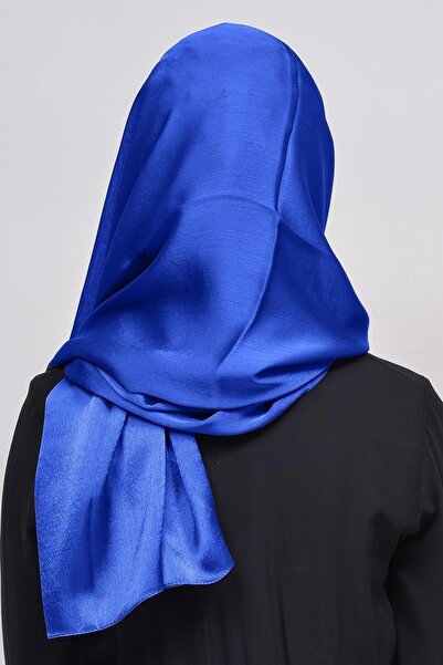 Altobeh Janjan Shiny Satin Textured Hijab Evening Dress Chiffon Shawl-saks