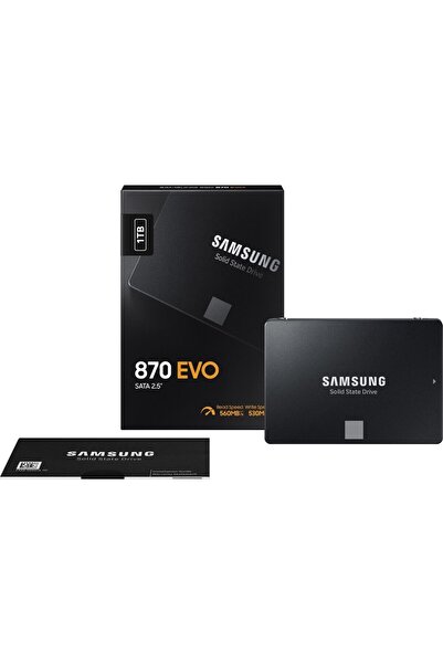 Samsung MZ-77E1T0BW 1TB 560/530MB/s 7mm SATA 3.0 SSD 870 EVO