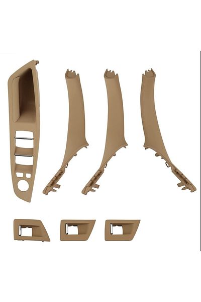 Wender Parts مجموعة مقبض الباب بيج Bmw F10