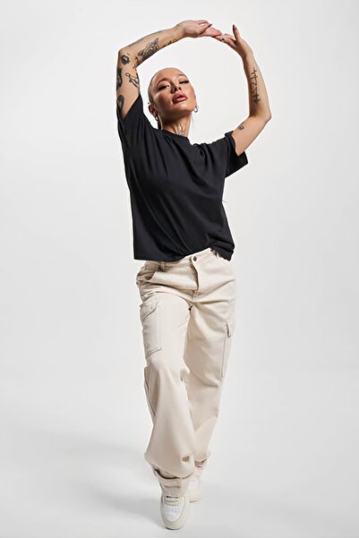 ONLY Μπλουζάκι Onllaura Black Crew Neck - 100% βαμβάκι 15299418