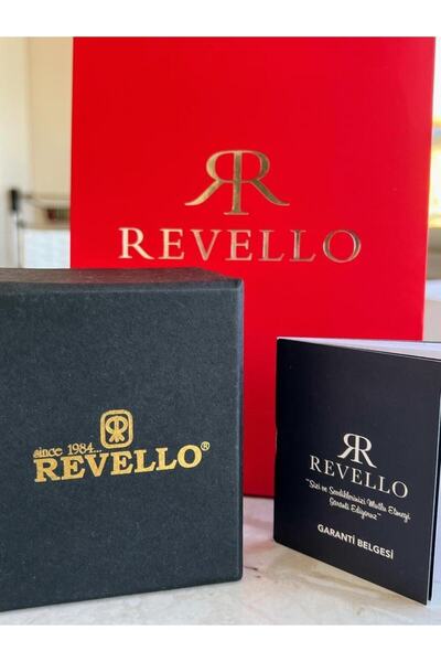 Revello RV-L05S Altın Kaplama Elite Özel Seri Kol Saati 2 Yıl Garantili+Bileklik Hediyeli