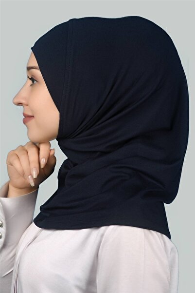 Altobeh Έτοιμο τουρμπάνι πρακτικό κασκόλ Hijab Hijab - Πανί προσευχής - Navy Blue