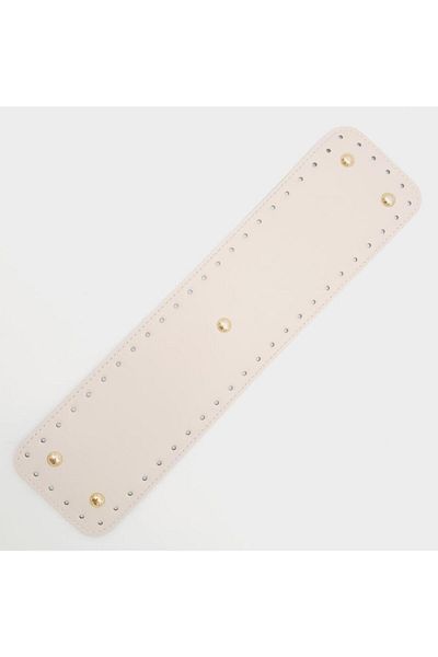 angel çanta aksesuar Angel Bag Accessory Faux Leather Cream Color 40x10 cm Rectangular Bag Base Light Gold with Apparatus