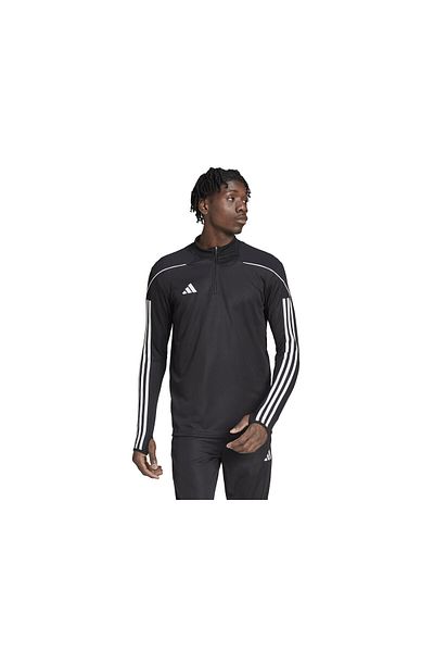 adidas Tiro23 L Tr Top Men's Football Long Sleeve Training Top HS0326 Black