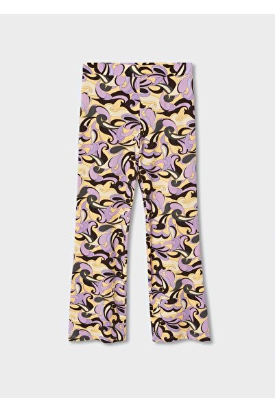 MANGO Woman Retro Desenli Pantolon