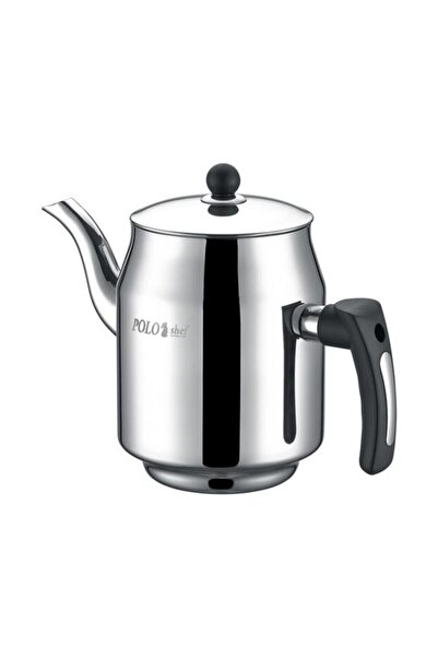 PoloChef إبريق شاي من الفولاذ رقم: 4 سعة 2.2 لتر