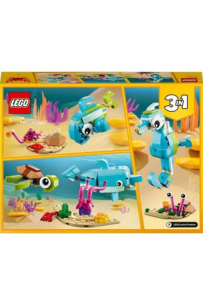 LEGO Dolphin and Turtle Game Gamer 31128