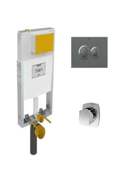 bien banyo Supreme - Pro-t Gömme Rezervuar Duvariçi Metal Ayaklı 3/6 Lt