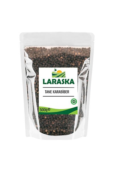 Laraska Grain Black Pepper 500g - Whole Blackpeppercorns 500g