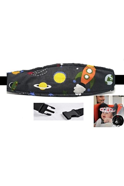 ttoysworld Car Seat Head Support Adjustable Belt Cotton Fabric Domestic Produ...