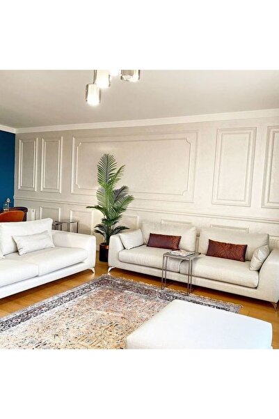 DECOZZA Boyanabilir Hazır Çerçeve(DECO-103)mastik Hediyeli