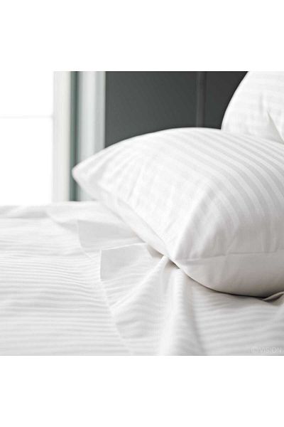 Otelonia Striped Cotton Satin Pillow Case 50x70cm 2 Pieces