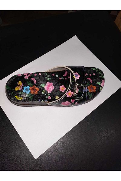 Fortis Women's Epin Heel Spur Slippers with Flowers