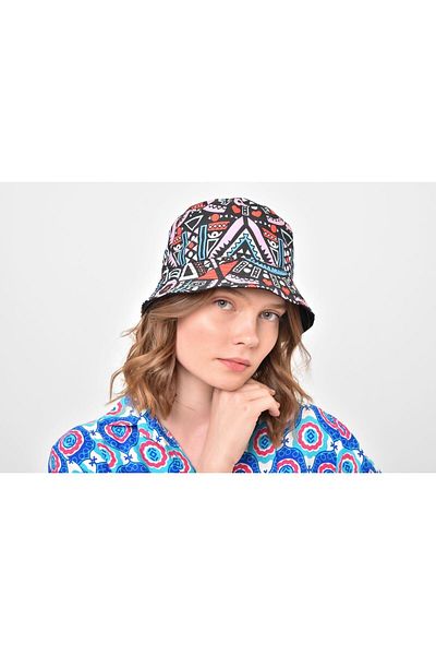 Saria Moda Women's Colorful Double Sided Bucket Hat